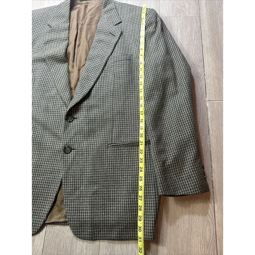 Ermenegildo Zegna Soft Silk Blend Sport Coat Blazer Jacket Men's 44R Woven‎ Rare